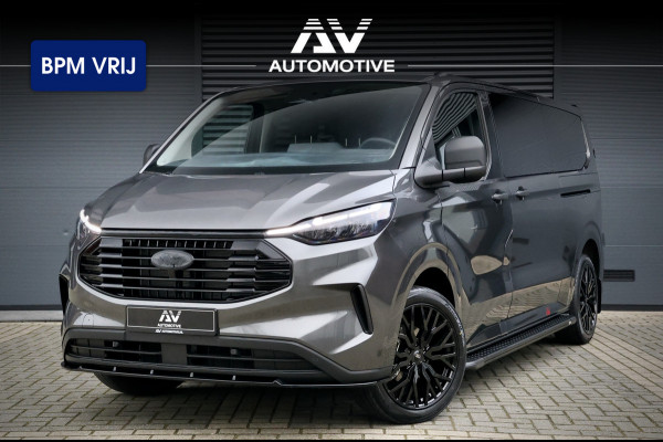 Ford Transit Custom 320 2.0 TDCI 170PK L2H1 Dubbel Cabine DC AUT | BPM VRIJ | L+R Schuifdeur | ACC | Blind Spot | Navigatie | Camera | CarPlay | Lan | Raptor Edition | Trekhaak | 6-Zitter | Verlengde fabrieksgarantie tot 09-2029