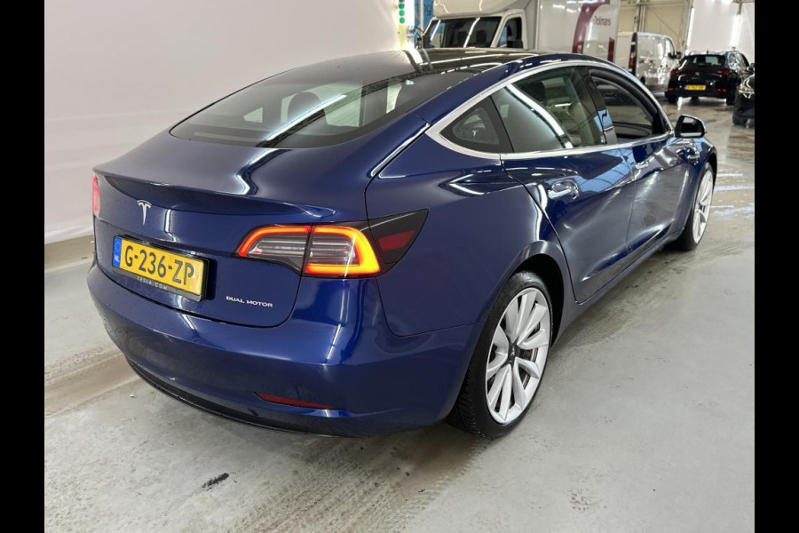 Tesla Model 3 Long Range AWD 75 kWh Trekhaak 19 inch Autopilot