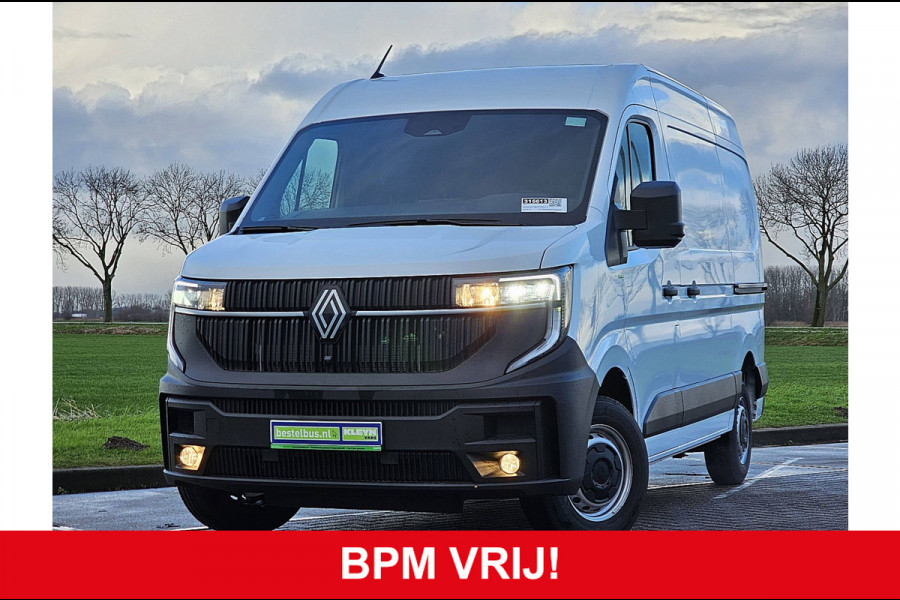 Renault Master 2.0 dCi 150 L2H2 2XZijdeur 150Pk Navi Camera Euro6 Bpm-Vrij Direct-Leverbaar!