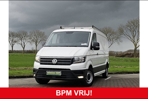 Volkswagen Crafter 35 2.0 TDI L3H2 Imperiaal, trap, trekhaak, pdc, 177Pk, NAP, Euro6!