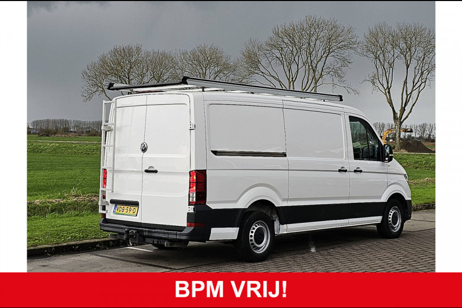 Volkswagen Crafter 35 2.0 TDI L3H2 Imperiaal, trap, trekhaak, pdc, 177Pk, NAP, Euro6!