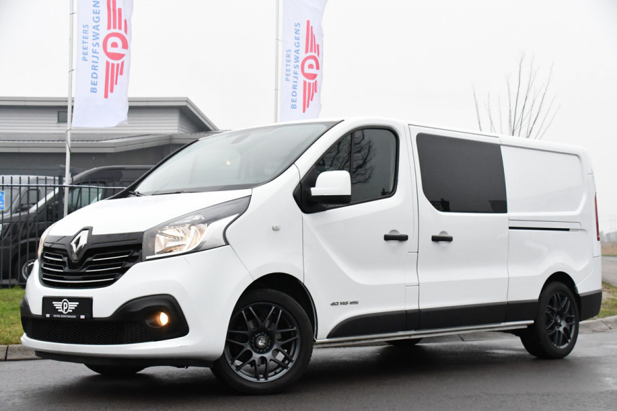 Renault Trafic 1.6 dCi T29 L2H1 DC PB Edition Camera, Sensoren, NAVI, 145PK, 2 x Schuifdeur, Multimedia, UNIEK!