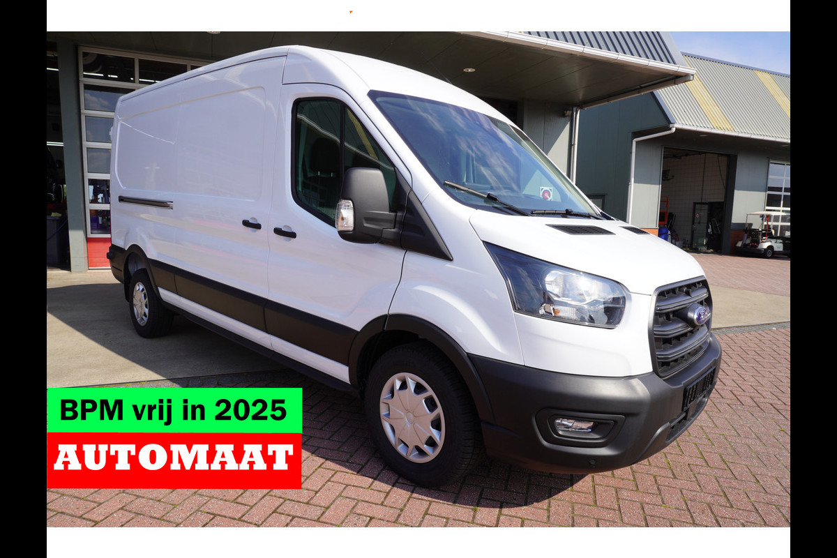 Ford Transit 350L 2.0 TDCI 130PK L3H2 Trend Automaat Nr. V030 | Airco | Cruise | Navi | Trekhaak