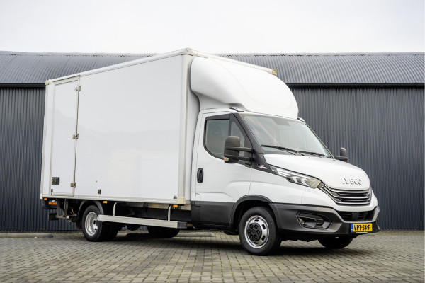 Iveco Daily 35C16 Bakwagen met laadklep (1000 KG) | Automaat | 160PK | Zijdeur | Euro 6 | Cruise | Climate | LED