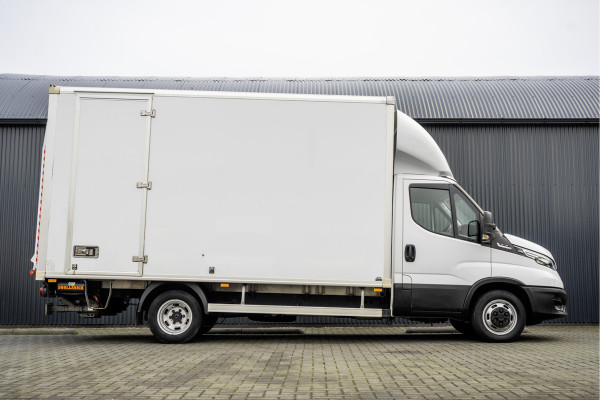 Iveco Daily 35C16 Bakwagen met laadklep (1000 KG) | Automaat | 160PK | Zijdeur | Euro 6 | Cruise | Climate | LED