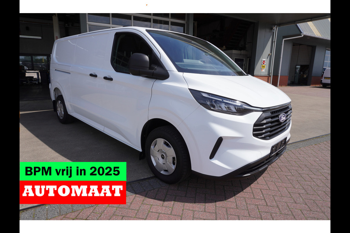 Ford Transit Custom 320L 2.0 TDCI 170PK L2H1 Trend Automaat Schuifdeur L / R Nr. V044 | Airco | Adap.Cruise | Navi | Camera | BLis