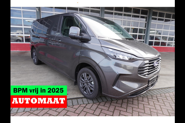 Ford Transit Custom 320L 2.0 TDCI 170PK L2H1 Limited Automaat Schuifdeur L / R Nr. V140 | Airco | Adaptive Cruise | Navi | Camera | Trekhaak