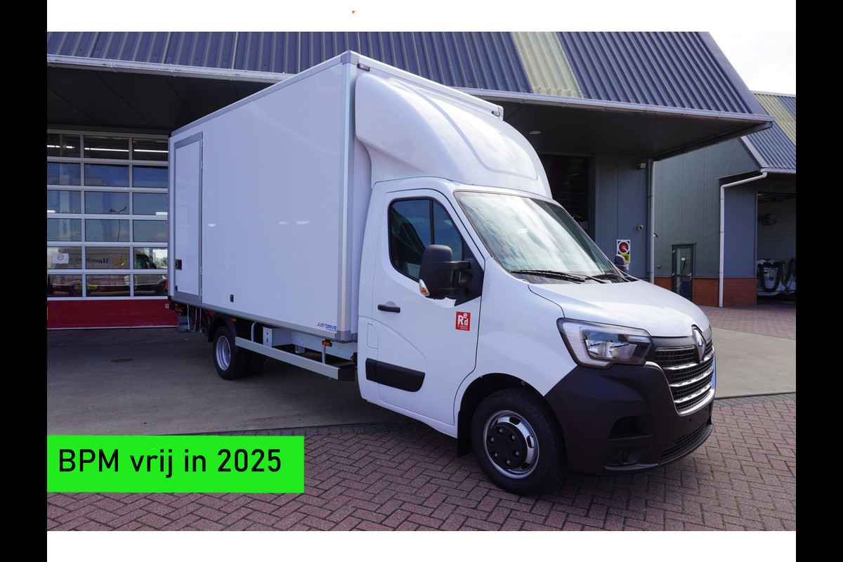 Renault Master Bakwagen T35 2.3 dCi 165PK L4 Energy Dubbellucht + laadklep Nr. V057 | Airco | Cruise | Navi | Dubbel lucht DEMO