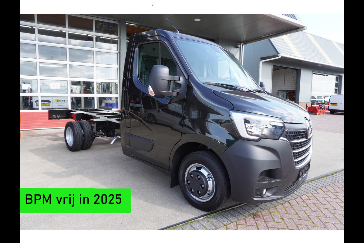 Renault Master T35 2.3 dCi 165PK L3 Chassis Cabine Dubbellucht Nr. V207 | Airco | Cruise | Navi | Trekgewicht 3500KG