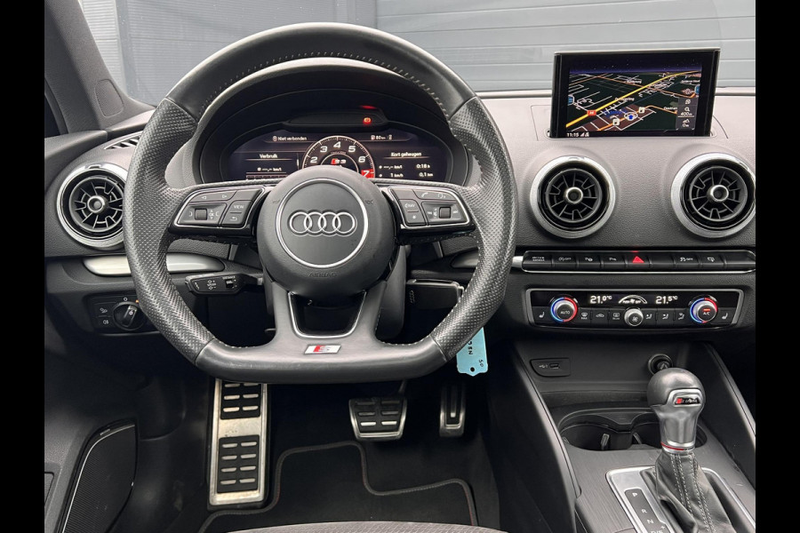 Audi A3 Sportback 2.0 TFSI S3 quattro Pro Line Plus Navi,Schuifdak,Virtual Cockpit,Camera,Clima,19" LM Velgen,Dealer Onderhouden,APK tot 10-2025