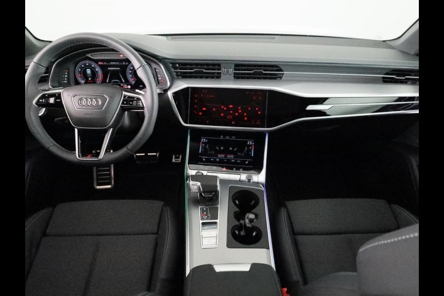 Audi A6 Avant 40 TFSI S edition Competition Panoramadak, achteruitrijcamera, Optiekpakket zwart plus, stoelverwarming voorin