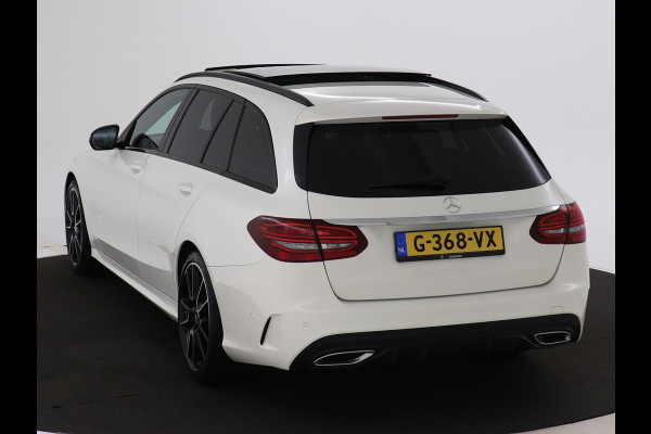 Mercedes-Benz C-Klasse Estate 180 AMG-line | Panoramadak | 19 inch. LM velgen | Parking support met camera achter | Navigatie | Inclusief 24 maanden MB Certified garantie voor Europa.