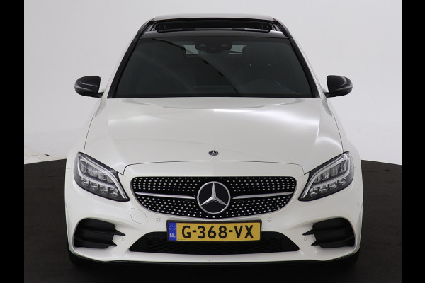 Mercedes-Benz C-Klasse Estate 180 AMG-line | Panoramadak | 19 inch. LM velgen | Parking support met camera achter | Navigatie | Inclusief 24 maanden MB Certified garantie voor Europa.