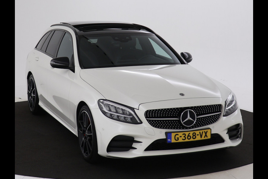 Mercedes-Benz C-Klasse Estate 180 AMG-line | Panoramadak | 19 inch. LM velgen | Parking support met camera achter | Navigatie | Inclusief 24 maanden MB Certified garantie voor Europa.