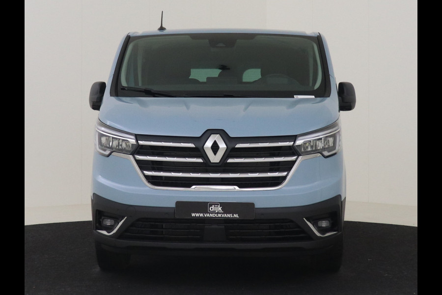 Renault Trafic T29 L2H1 DC 170PK AUTOMAAT SPECIAL EDITION LEER LED AIRCO ADAPTIVE CRUISE CONTROL NAVIGATIE CAMERA LICHT EN REGENSENSOR 2 X SCHUIFDEUR VELGEN