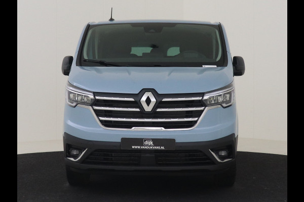 Renault Trafic T29 L2H1 DC 170PK AUTOMAAT SPECIAL EDITION LEER LED AIRCO ADAPTIVE CRUISE CONTROL NAVIGATIE CAMERA LICHT EN REGENSENSOR 2 X SCHUIFDEUR VELGEN