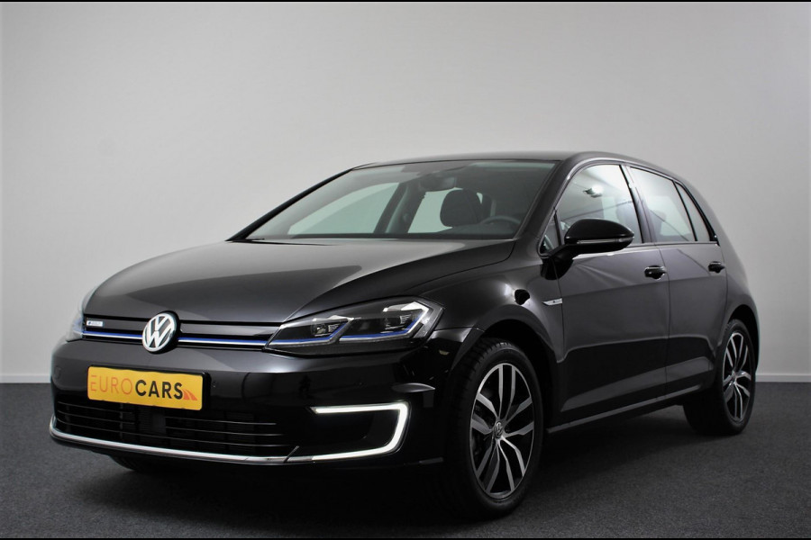 Volkswagen e-Golf e-Golf | Navigatie | Climate Control | Virtuele Cockpit | Camera | Keyless | Stoelverwarming | Parkeer Sensoren | Cruise Control Adaptive | Lichtmetalen velgen 17"