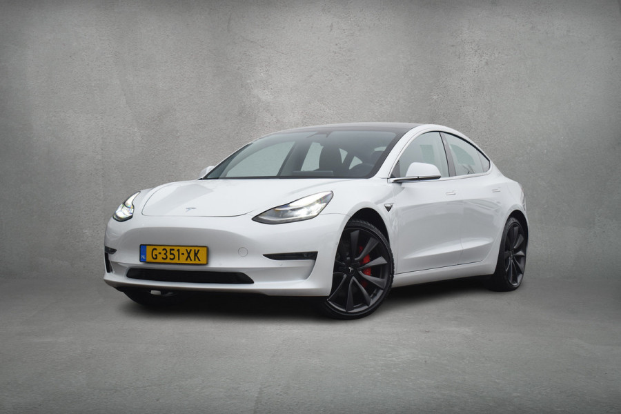 Tesla Model 3 Performance AWD 75 kWh | 513 PK | Full Self-Driving | Leer | Pano