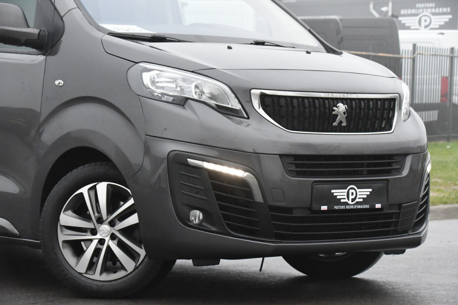 Peugeot Expert 2.0 BlueHDI 180 Long Asphalt DC Cruise, Carplay, 177PK, Automaat, Sensoren, Stoelverwarming, Trekhaak, UNIEK!