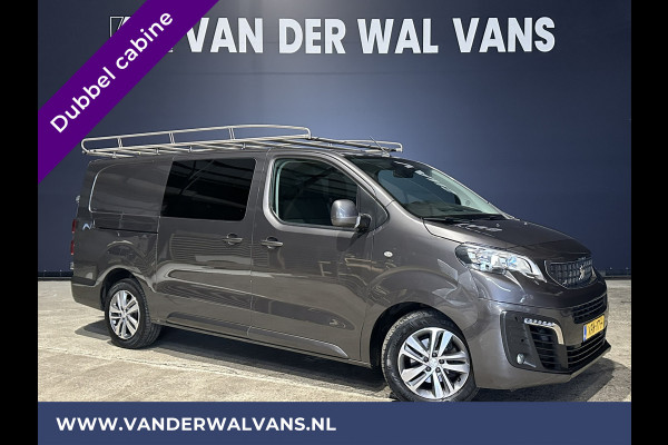 Peugeot Expert 2.0 BlueHDI 123pk L3H1 Dubbele Cabine Euro6 Airco | 6-Zits | 2500kg Trekhaak | Navigatie | 2x zijdeur Apple Carplay, Android Auto, Cruisecontrol, Parkeersensoren, Lichtmetalen velgen, Imperiaal