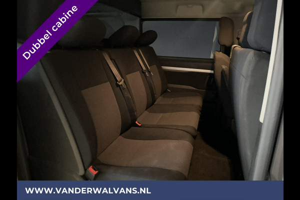 Peugeot Expert 2.0 BlueHDI 123pk L3H1 Dubbele Cabine Euro6 Airco | 6-Zits | 2500kg Trekhaak | Navigatie | 2x zijdeur Apple Carplay, Android Auto, Cruisecontrol, Parkeersensoren, Lichtmetalen velgen, Imperiaal