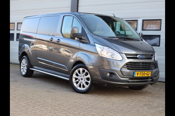 Ford Transit Custom 2.0 TDCI 131pk Automaat DC 5 Pers. - Euro 6 - Camera - Cruise - Trekhaak