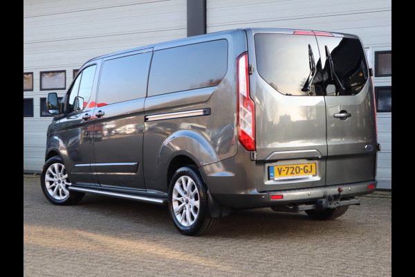 Ford Transit Custom 2.0 TDCI 131pk Automaat DC 5 Pers. - Euro 6 - Camera - Cruise - Trekhaak