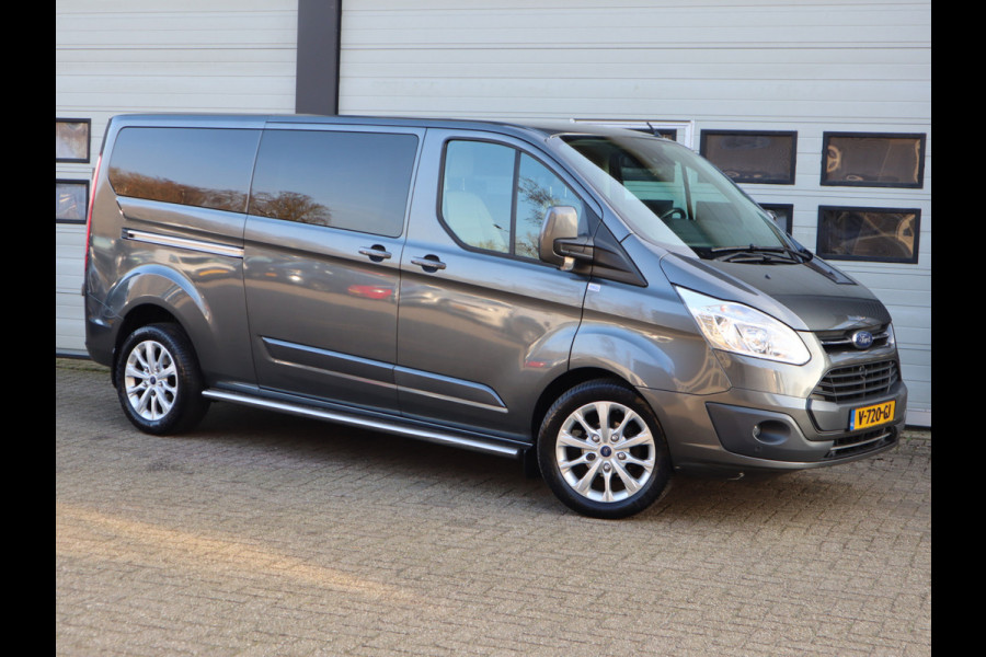 Ford Transit Custom 2.0 TDCI 131pk Automaat DC 5 Pers. - Euro 6 - Camera - Cruise - Trekhaak