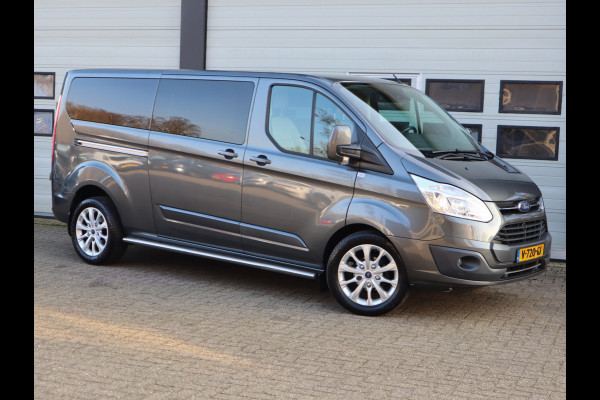 Ford Transit Custom 2.0 TDCI 131pk Automaat DC 5 Pers. - Euro 6 - Camera - Cruise - Trekhaak