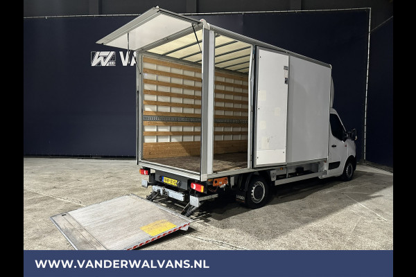 Renault Master 2.3 dCi 146pk 2500kg Trekhaak Bakwagen 232cm Hoog Laadklep Zijdeur Euro6 Airco | LAT OM LAT Cruisecontrol, Bijrijdersbank, LED, 860kg laadvermogen