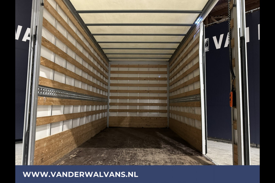 Renault Master 2.3 dCi 146pk 2500kg Trekhaak Bakwagen 232cm Hoog Laadklep Zijdeur Euro6 Airco | LAT OM LAT Cruisecontrol, Bijrijdersbank, LED, 860kg laadvermogen