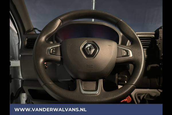 Renault Master 2.3 dCi 146pk 2500kg Trekhaak Bakwagen 232cm Hoog Laadklep Zijdeur Euro6 Airco | LAT OM LAT Cruisecontrol, Bijrijdersbank, LED, 860kg laadvermogen