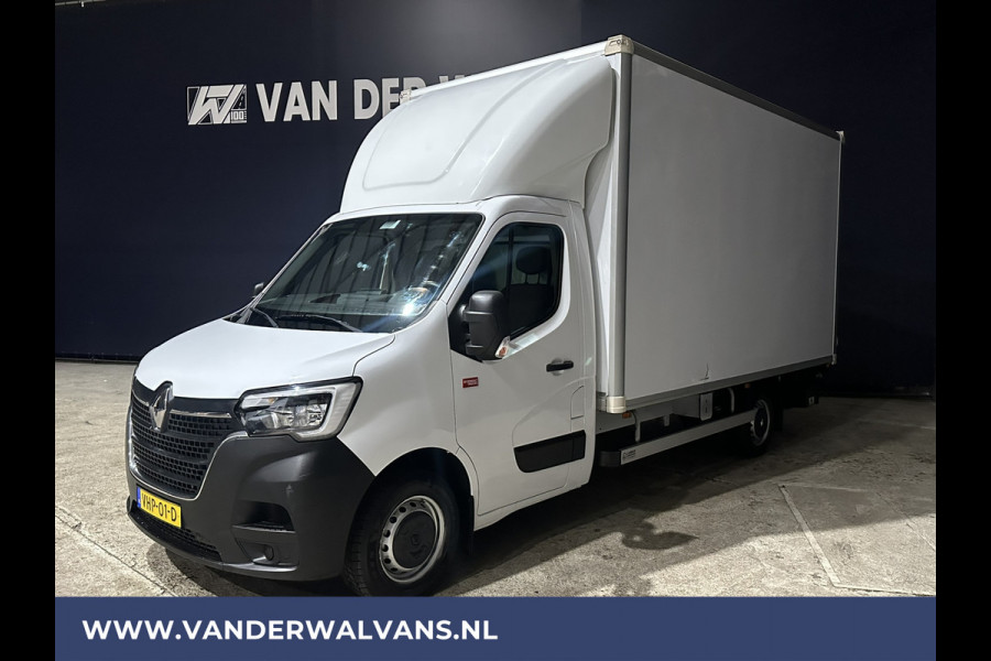 Renault Master 2.3 dCi 146pk 2500kg Trekhaak Bakwagen 232cm Hoog Laadklep Zijdeur Euro6 Airco | LAT OM LAT Cruisecontrol, Bijrijdersbank, LED, 860kg laadvermogen