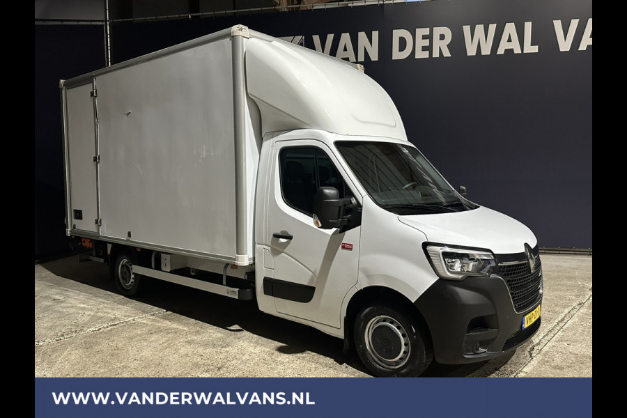 Renault Master 2.3 dCi 146pk 2500kg Trekhaak Bakwagen 232cm Hoog Laadklep Zijdeur Euro6 Airco | LAT OM LAT Cruisecontrol, Bijrijdersbank, LED, 860kg laadvermogen