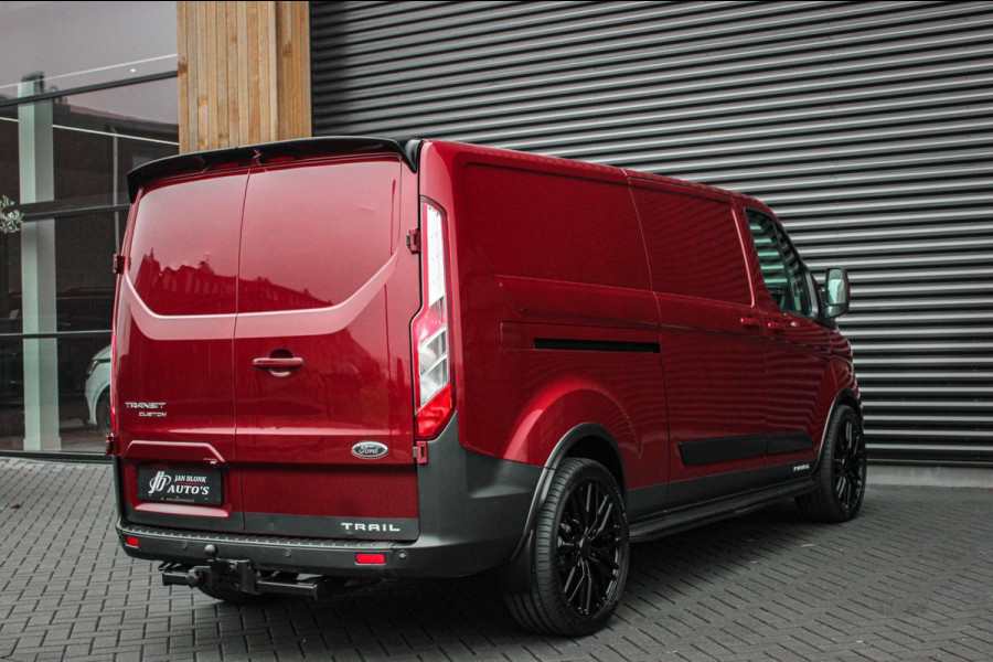 Ford Transit Custom 2.0 TDCI L2H1 TRAIL 170PK 6-BAK / NAVIGATIE / TREKHAAK / LEDEREN BEKLEDING / SPOILER / CAMERA / PDC / BPM VRIJ