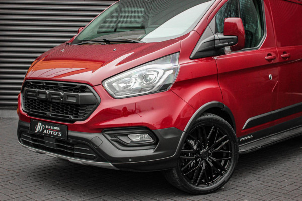 Ford Transit Custom 2.0 TDCI L2H1 TRAIL 170PK 6-BAK / NAVIGATIE / TREKHAAK / LEDEREN BEKLEDING / SPOILER / CAMERA / PDC / BPM VRIJ