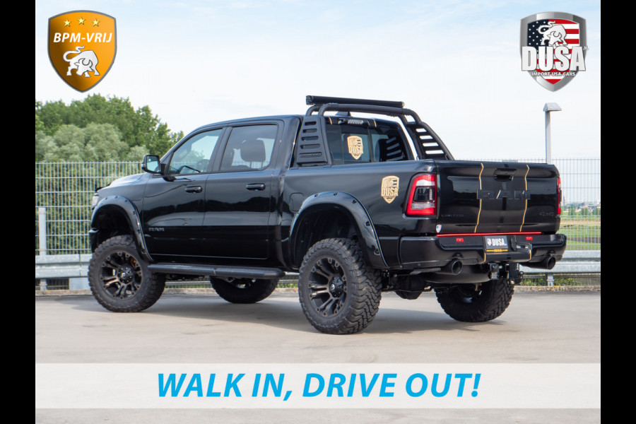 Dodge Ram | BPM-VRIJ | 1500 | Limited | 5.7 V8 HEMI | Rocky Mountains Edition | Unieke truck | Panoramadak  | Luchtvering | INCL BPM-VOORDEEL