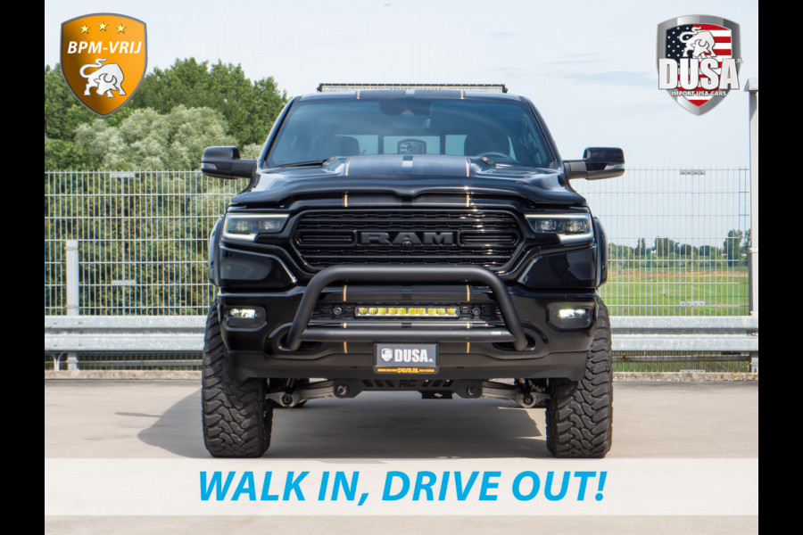 Dodge Ram | BPM-VRIJ | 1500 | Limited | 5.7 V8 HEMI | Rocky Mountains Edition | Unieke truck | Panoramadak  | Luchtvering | INCL BPM-VOORDEEL