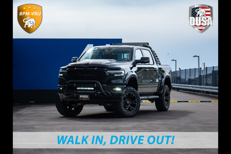 Dodge Ram | BPM-VRIJ | 1500 | Limited | 5.7 V8 HEMI | Rocky Mountains Edition | Unieke truck | Panoramadak  | Luchtvering | INCL BPM-VOORDEEL