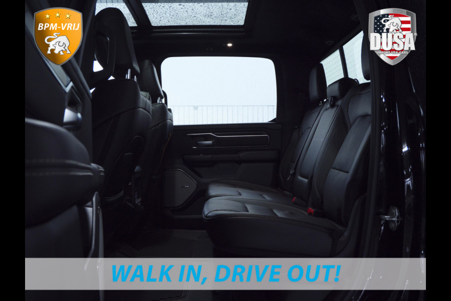 Dodge Ram | 1500 | Rebel | Premium | 4x4 | Crew Cab | 3.0L Twin-turbo I6 | BPM-VRIJ | 14,4 inch Touchscreen | LPG | Harman Kardon | Getoonde accessoires zijn verkrijgbaar tegen meerprijs