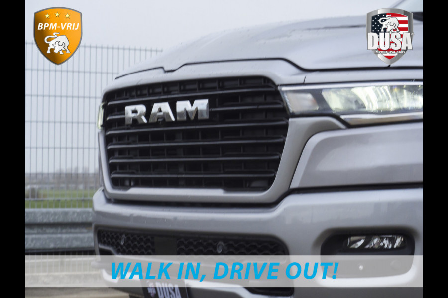 Dodge Ram | 1500 | Laramie | Sport | Crew Cab | 4X4 | 2025 | Panorama | 12-inch Touchscreen | INCL BPM-VOORDEEL Getoonde accessoires zijn verkrijgbaar tegen meerprijs