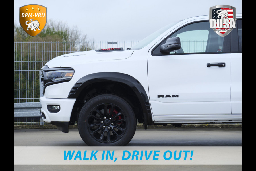 Dodge Ram | 1500 | Limited | Final V8 Edition | 4x4 | Crew Cab | Night Edition | Harman Kardon | 12-inch Touchscreen | INCL BPM-VOORDEEL Getoonde accessoires zijn verkrijgbaar tegen meerprijs