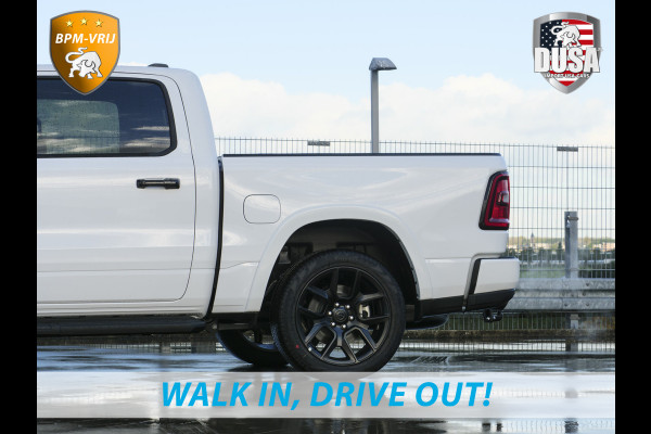 Dodge Ram 1500 | Laramie | Night Edition | 3.0L I6 Hurricane | Crew Cab | 4X4 | LPG | 14,4-inch Touchscreen | Passenger Display | INCL BPM-VOORDEEL Getoonde accessoires zijn verkrijgbaar tegen meerprijs