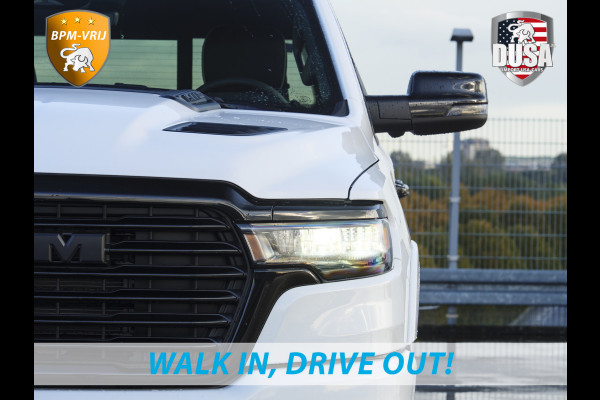 Dodge Ram 1500 | Laramie | Night Edition | 3.0L I6 Hurricane | Crew Cab | 4X4 | LPG | 14,4-inch Touchscreen | Passenger Display | INCL BPM-VOORDEEL Getoonde accessoires zijn verkrijgbaar tegen meerprijs