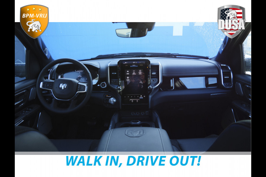Dodge Ram 1500 | Laramie | Night Edition | 3.0L I6 Hurricane | Crew Cab | 4X4 | LPG | 14,4-inch Touchscreen | Passenger Display | INCL BPM-VOORDEEL Getoonde accessoires zijn verkrijgbaar tegen meerprijs