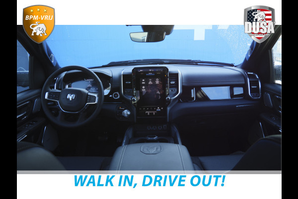 Dodge Ram 1500 | Laramie | Night Edition | 3.0L I6 Hurricane | Crew Cab | 4X4 | LPG | 14,4-inch Touchscreen | Passenger Display | INCL BPM-VOORDEEL Getoonde accessoires zijn verkrijgbaar tegen meerprijs