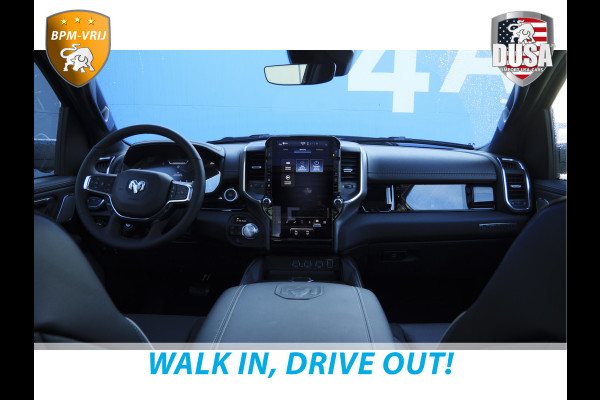 Dodge Ram 1500 | Laramie | Night Edition | 3.0L I6 Hurricane | Crew Cab | 4X4 | LPG | 14,4-inch Touchscreen | Passenger Display | INCL BPM-VOORDEEL Getoonde accessoires zijn verkrijgbaar tegen meerprijs