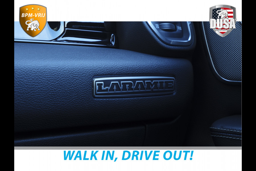 Dodge Ram 1500 | Laramie | Night Edition | 3.0L I6 Hurricane | Crew Cab | 4X4 | LPG | 14,4-inch Touchscreen | Passenger Display | INCL BPM-VOORDEEL Getoonde accessoires zijn verkrijgbaar tegen meerprijs