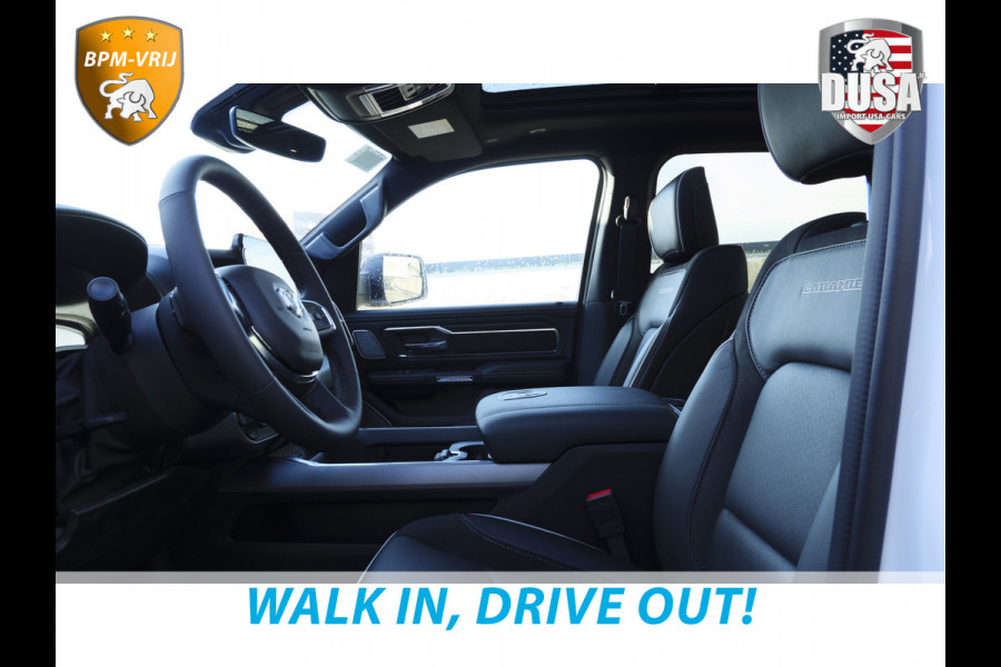 Dodge Ram 1500 | Laramie | Night Edition | 3.0L I6 Hurricane | Crew Cab | 4X4 | LPG | 14,4-inch Touchscreen | Passenger Display | INCL BPM-VOORDEEL Getoonde accessoires zijn verkrijgbaar tegen meerprijs