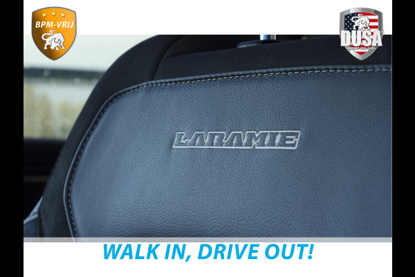 Dodge Ram 1500 | Laramie | Night Edition | 3.0L I6 Hurricane | Crew Cab | 4X4 | LPG | 14,4-inch Touchscreen | Passenger Display | INCL BPM-VOORDEEL Getoonde accessoires zijn verkrijgbaar tegen meerprijs